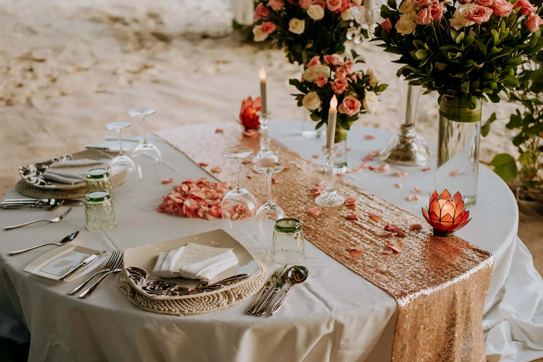 Elopement beach wedding in nusa dua