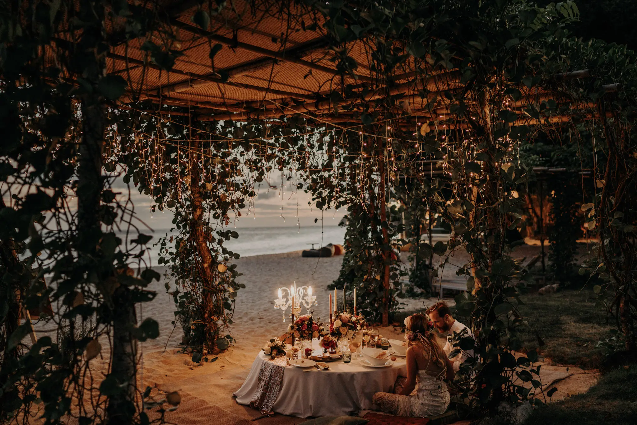 Elopement beach wedding in nusa dua
