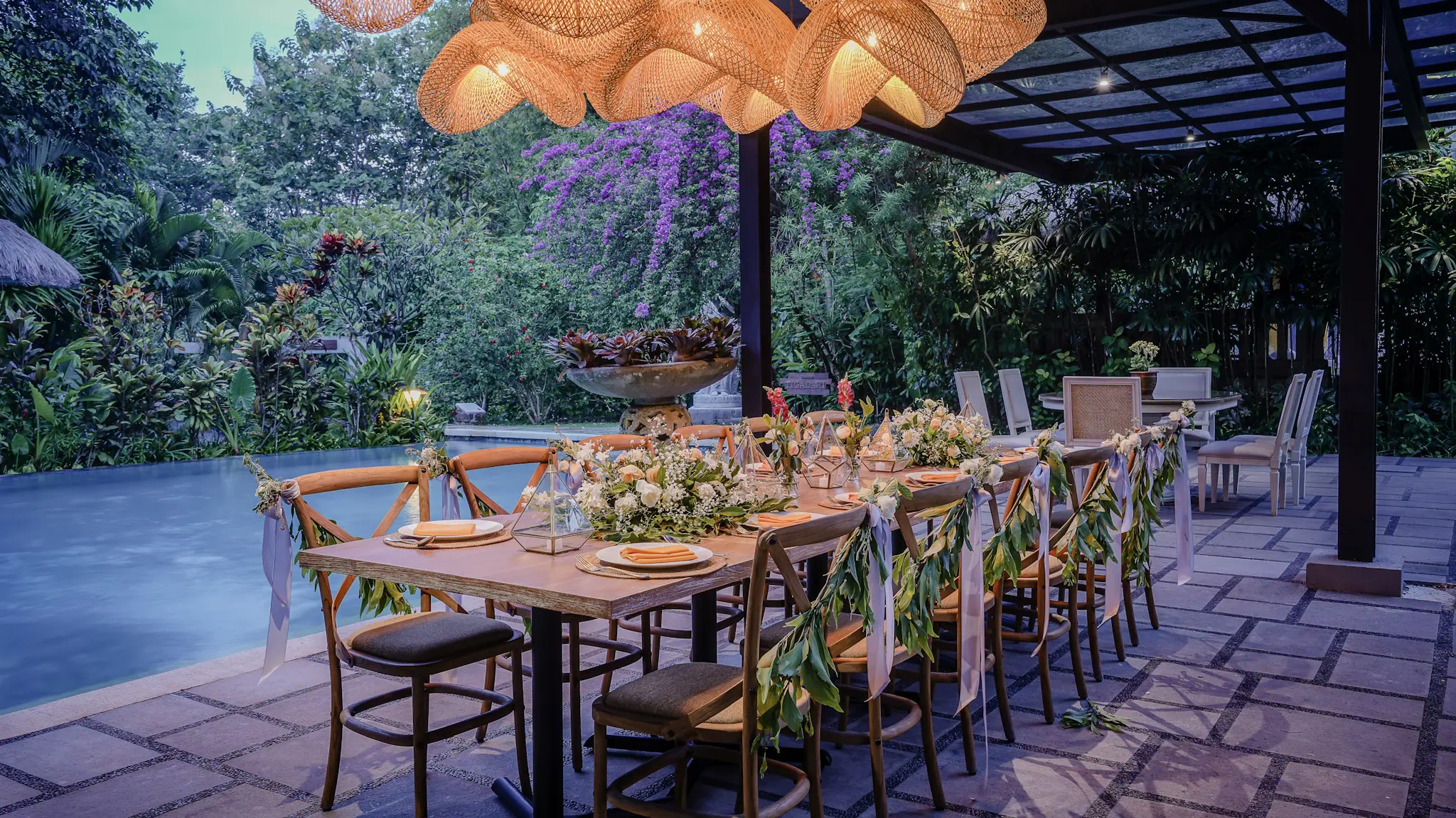 Elopement jungle wedding in canggu