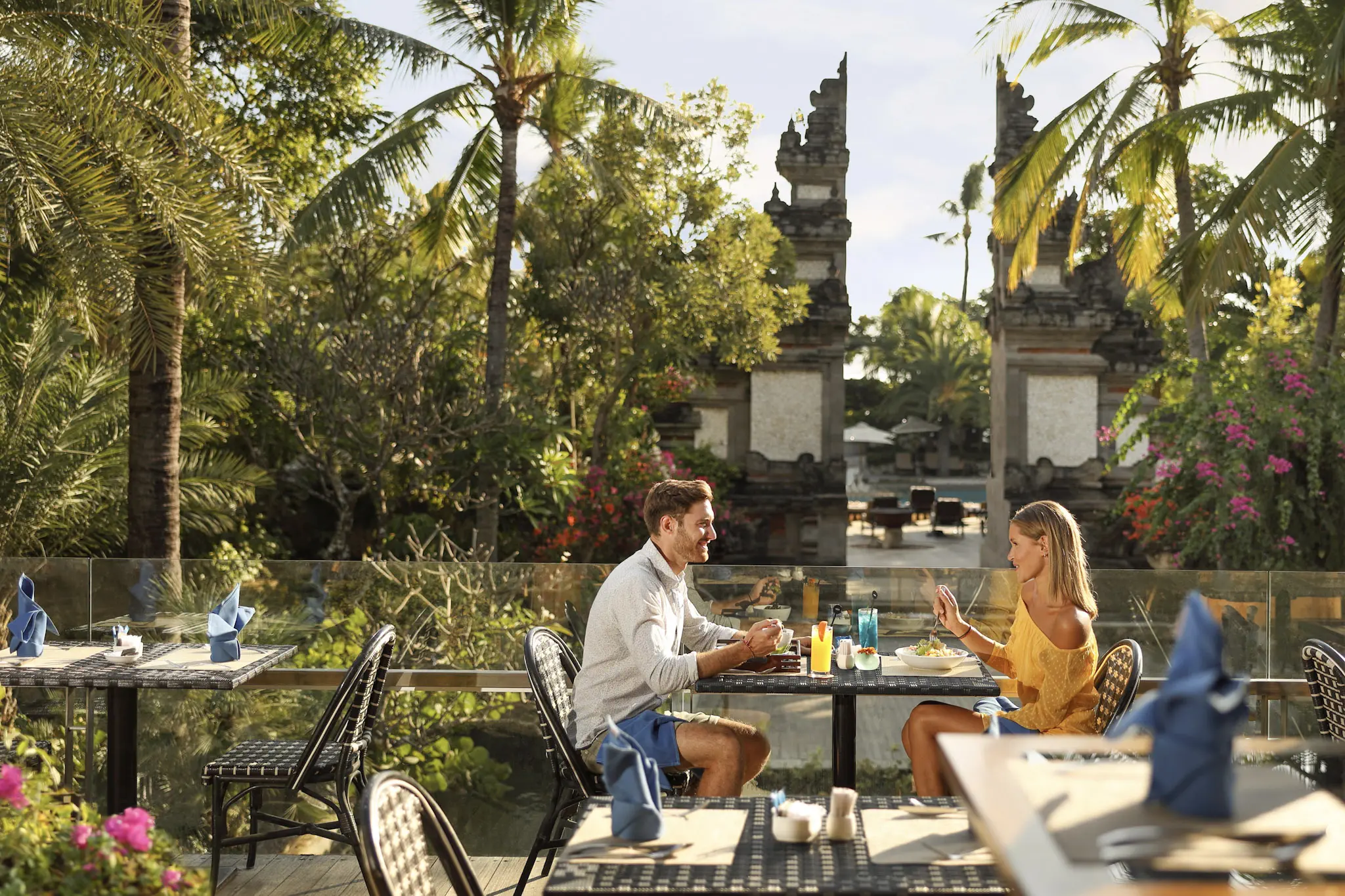Intimate garden wedding in padma resort legian