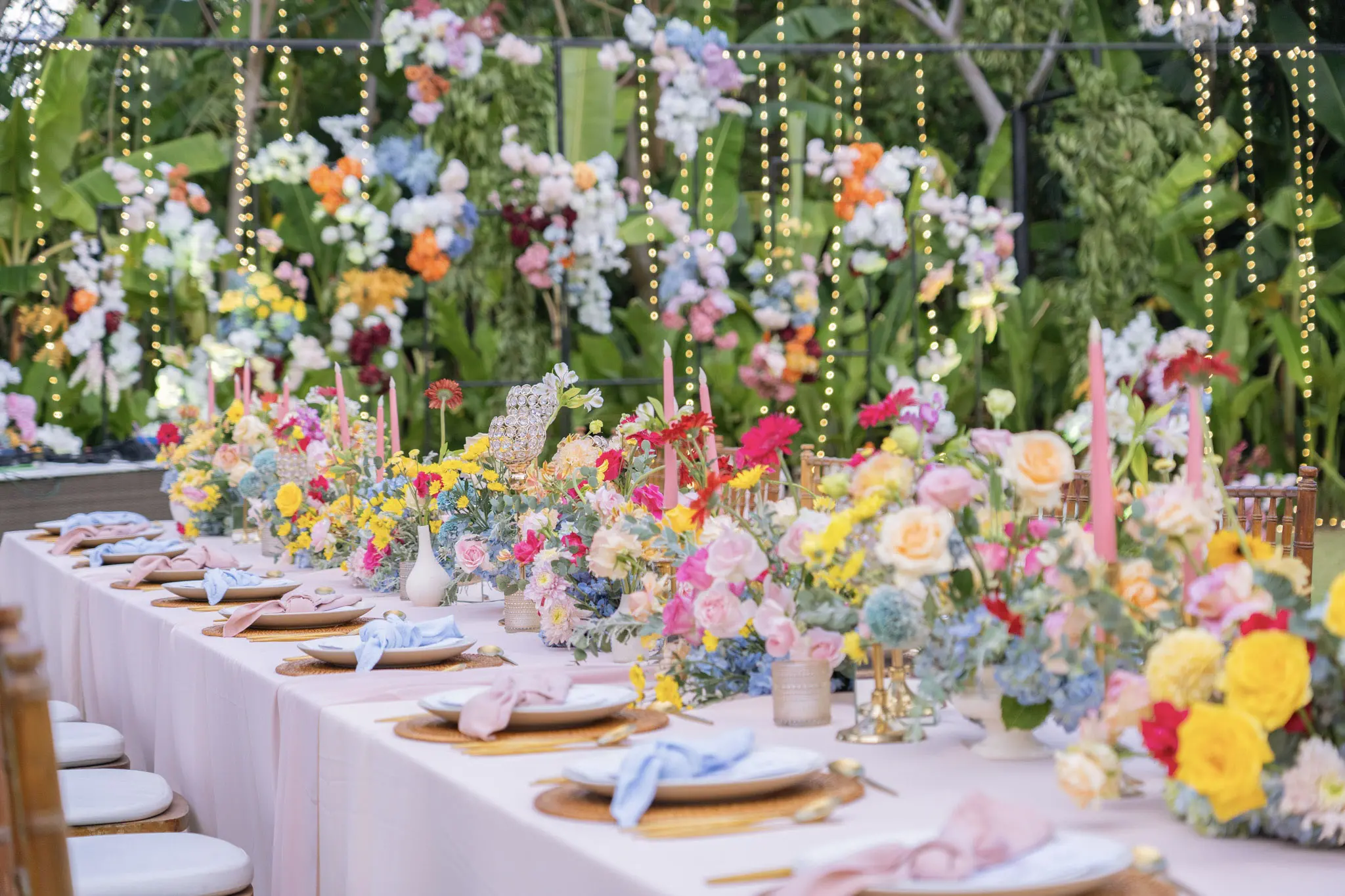 Intimate garden wedding in padma resort legian