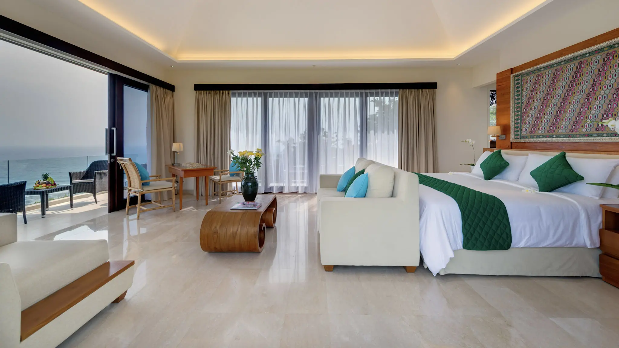 Pandawa cliff estate wedding in villa pala